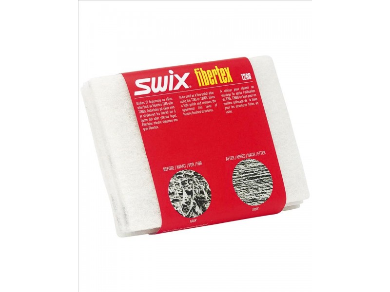 Фибертекс белый Swix T0266 для очистки скользящей поверхности лыж и полировки 