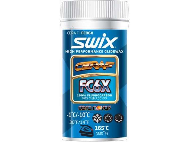 Порошок Swix FC06x Cera F  -1°C / -10°C