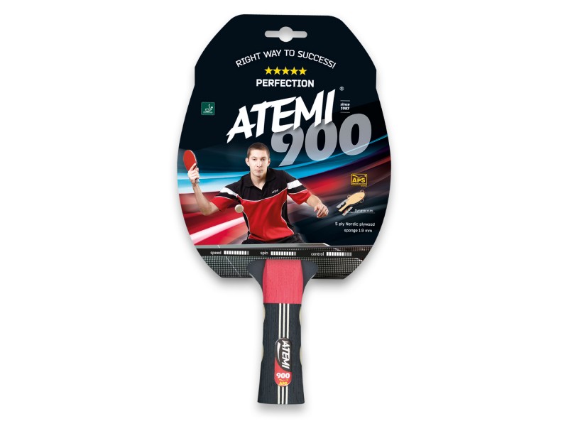 Ракетка для наст тенниса ATEMI 900 CV