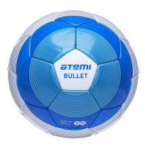 Мяч футбольный Atemi BULLET, PU, сине/бел, р.5