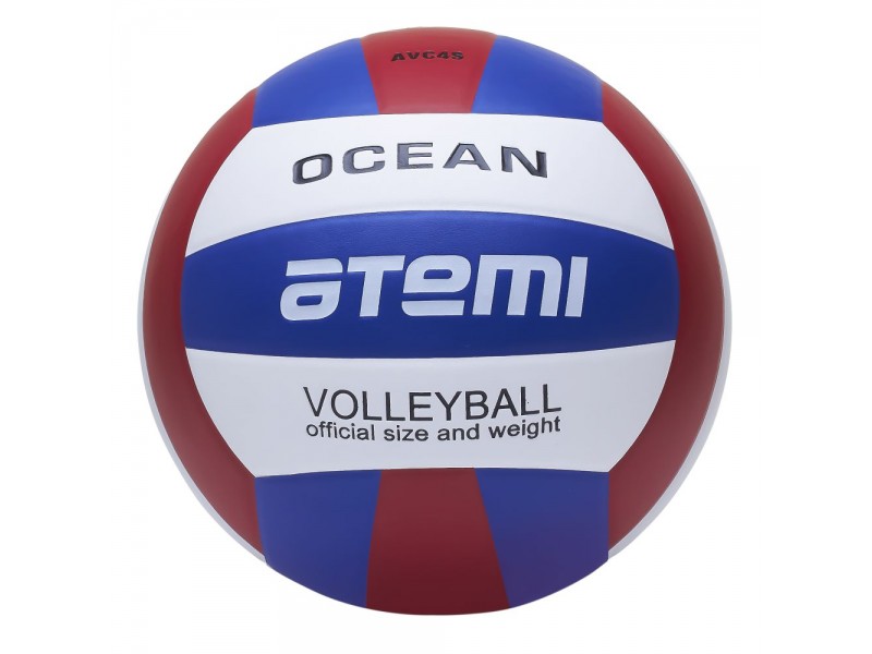 Мяч волейбольный ATEMI OCEAN, синтетическая кожа PU