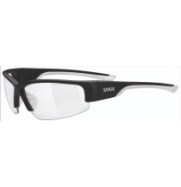 Очки солнцезащитные Uvex чёрный матовый/белый арт.0617.2819
